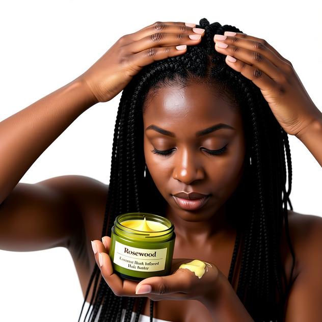 Coconut Husk Infused Hair Shea Butter
